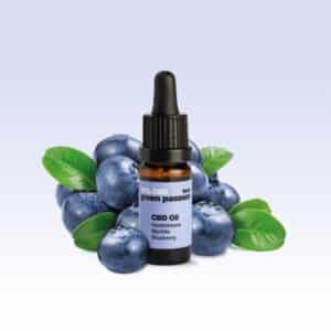 CBD Oil with blueberry